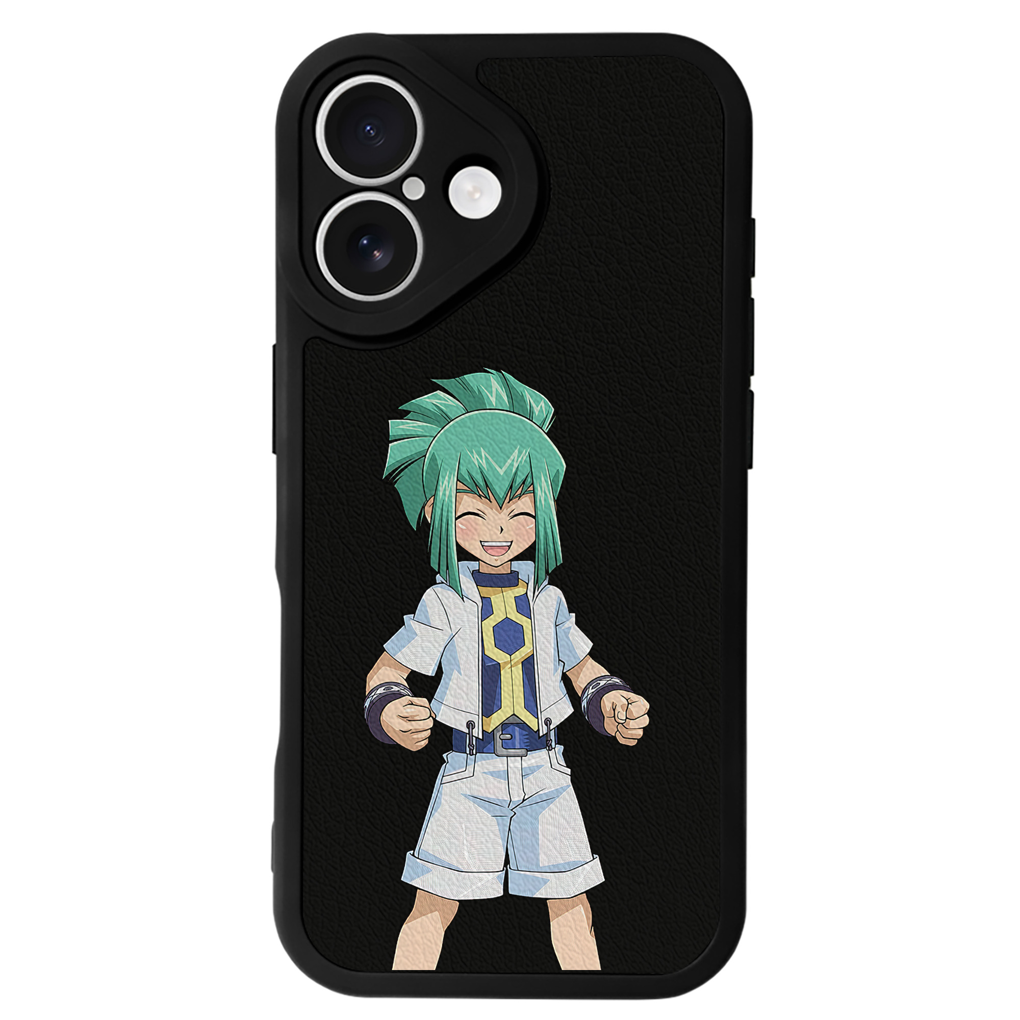 遊☆戯☆王 Yu-Gi-Oh! 【iPhone 16シリーズ対応】シリコンスマホケース（レザー調） 材質：シリコン